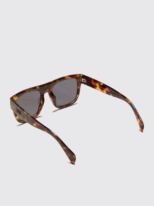 Vans Squared Off Shades Men's Sunglasses with Plastic Frame Cheetah Tortoise VN0A7PR1PA9