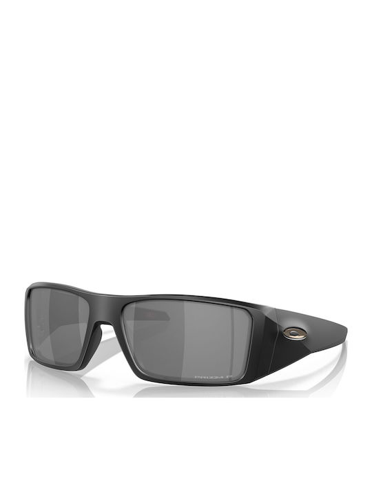 Oakley Heliostat Men's Sunglasses with Black Plastic Frame and Black Polarized Lens OO9231-02