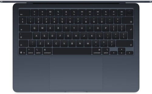 Apple MacBook Air 13.6 Inches IPS Retina Display Model with 24GB Memory Capacity 1TB SSD 10-Core GPU with Apple Charger 35W Dual Port Midnight International English Keyboard