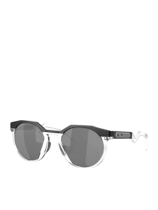 Oakley HSTN Men's Sunglasses with Multicolour Plastic Frame and Black Polarized Lens OO9242-05