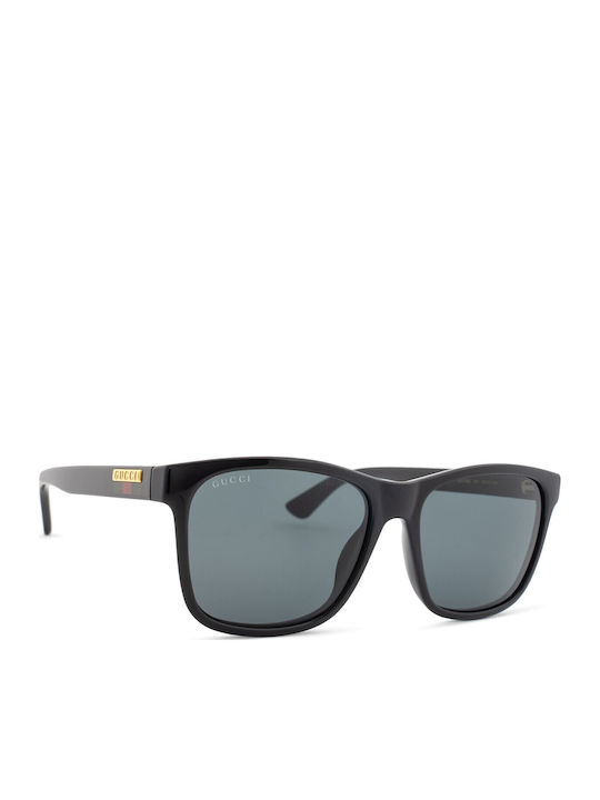 Gucci Bărbătești Ochelari de soare cu Negru Cadru și Gri Lentilă GG0746S 001
