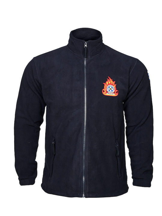 GreekForces Fire Department Jacket Blue FIRE1010