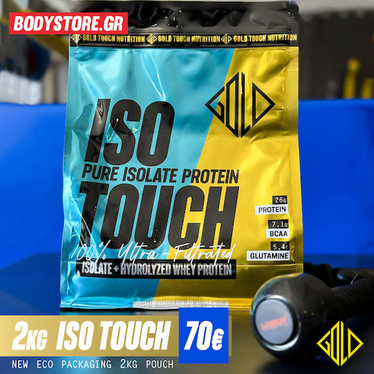 GoldTouch Nutrition Premium Iso Touch 86% Organic Protein Whey with Flavor Dubai Chocolate 2kg