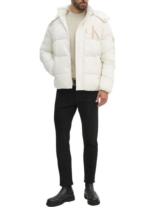Μπουφάν Puffer Ivory