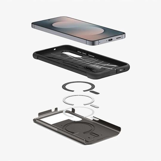 Spigen Slim Armor Magsafe Задна корица Силикон 2мм Gunmetal (Galaxy S25 FE)
