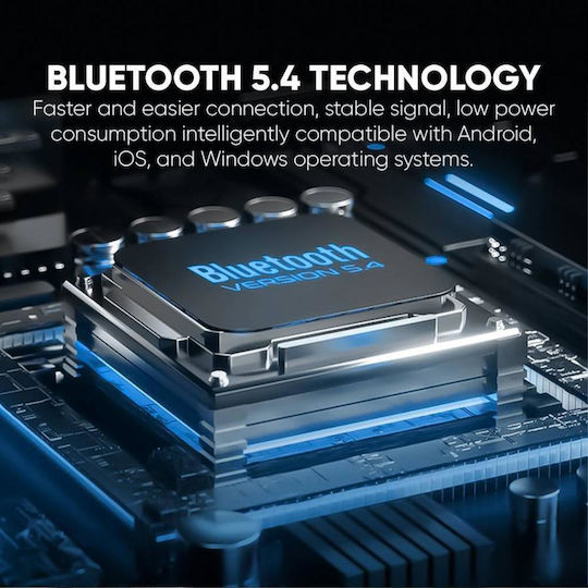 Sonic Gear Earpump Q1 In ear Bluetooth хендсфри Слушалки с Устойчивост на Пот и Кутийка за Зареждане Бял