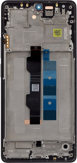 LCD-Display + Touch-Einheit + Frontabdeckung Xiaomi Redmi Note 14S Mitternachts-Schwarz