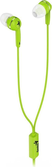 Genius 31710005416 In-Ear Freisprecheinrichtung Kopfhörer mit Stecker 3.5mm Grün