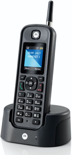 Motorola O201 Ασύρματο Τηλέφωνο Μαύρο