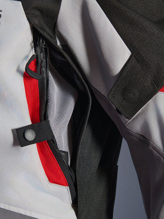 Alpinestars Andes V4 Winter Men Riding Jacket Waterproof Grey Black Red