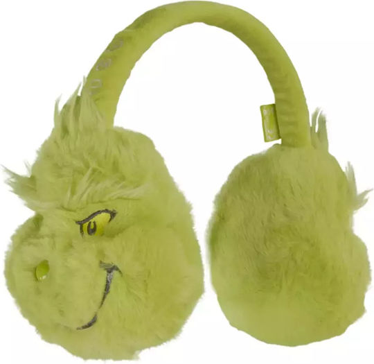 Lazerbuilt Grinch Plush Fără fir Bluetooth Pentru copii Over Ear Căști Verzi
