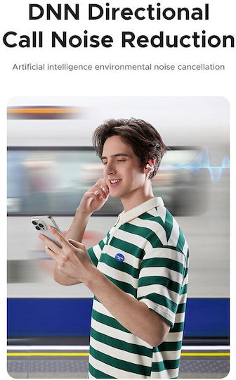 Ugreen HiTune S6 In-ear Bluetooth Handsfree Ακουστικά Λευκά