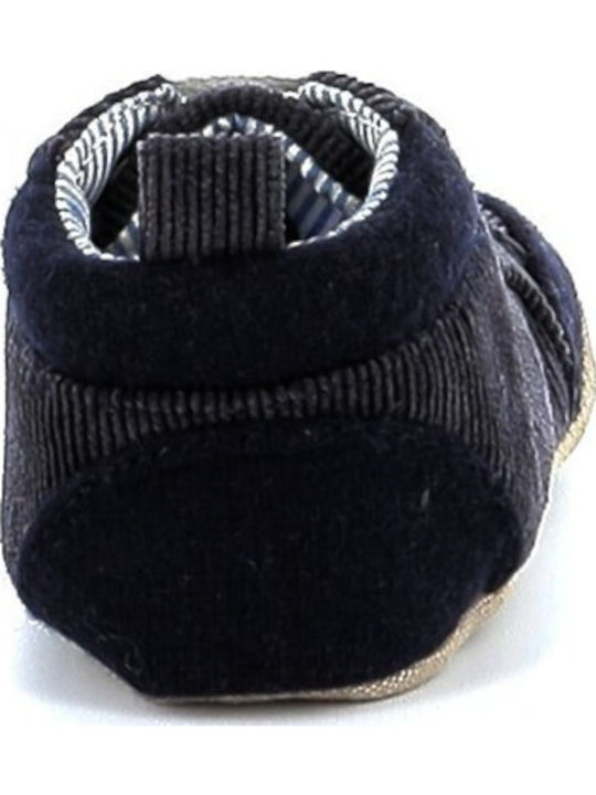 Soft-Sole Shoe for Boys Bubble Bobble in Blue A2191__3