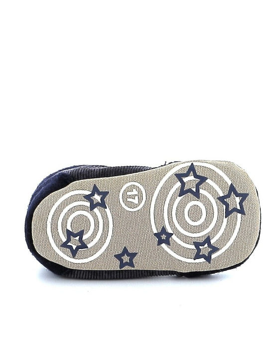 Soft-Sole Shoe for Boys Bubble Bobble in Blue A2191__3
