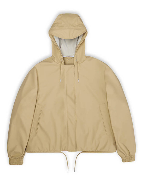 Women's Waterproof Jacket Rains String W Beige 5711747534592