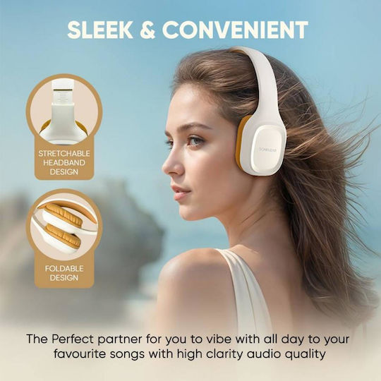 Sonic Gear Airphone 5 (2025) Fără fir / Cu fir Over Ear Căști cu 10 ore de Funcționare Carbon