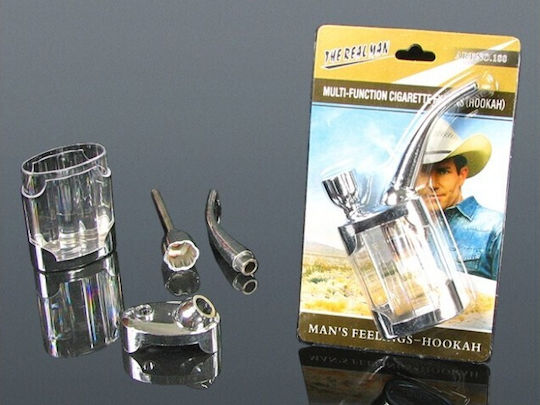Νερόπιπα Mado Water Pipe 9cm 6654200 Διάφανο