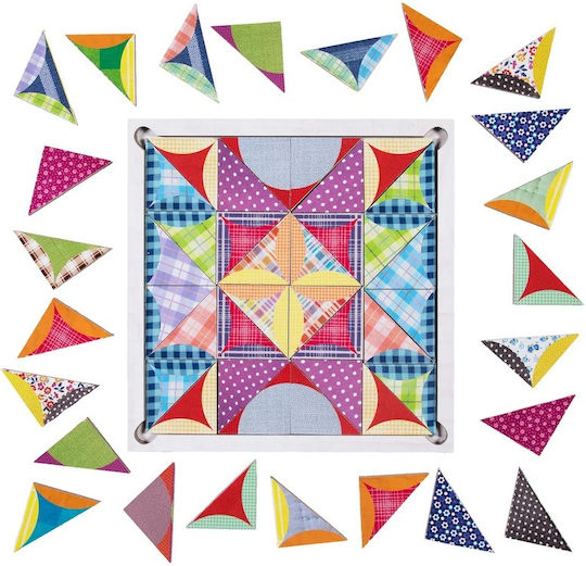 Игра за Творчество Eeboo Patchwork Pattern Tiles