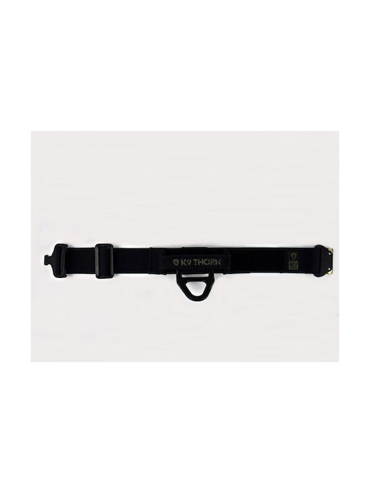 K9 Thorn Dog Collar Bravo 45mm Handle Metal Buckle Cobra Brown Coyote XLarge 50-70cm