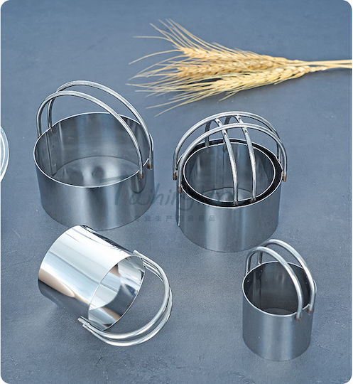 Ebest Tortenring Quadratische Metallische 24305202 5 Stück