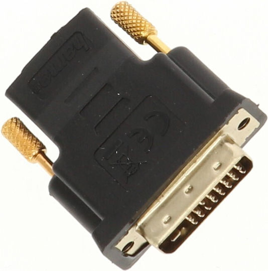 HAMA Convertor DVI-D masculin în HDMI feminin 1buc 00200338