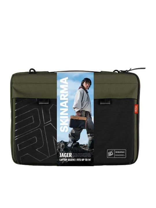 Skinarma Waterproof Case for 14" Laptop Green SK-LAPTOP14-JAGER-GRN