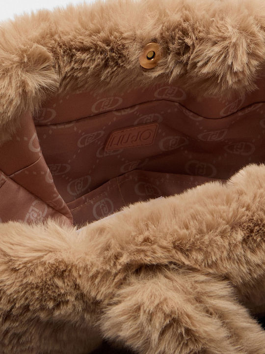 Günstige Damen Tote Tasche Beigefarbene