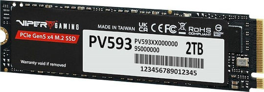 Patriot Viper PV593 SSD 2TB M.2 with PCI Express 5.0 Connection