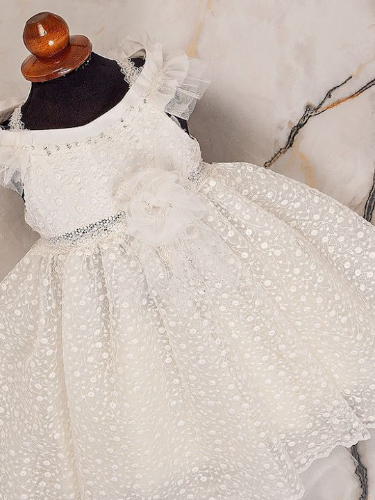 Piccolo Bambino Baptism Dress for Girls 604-37