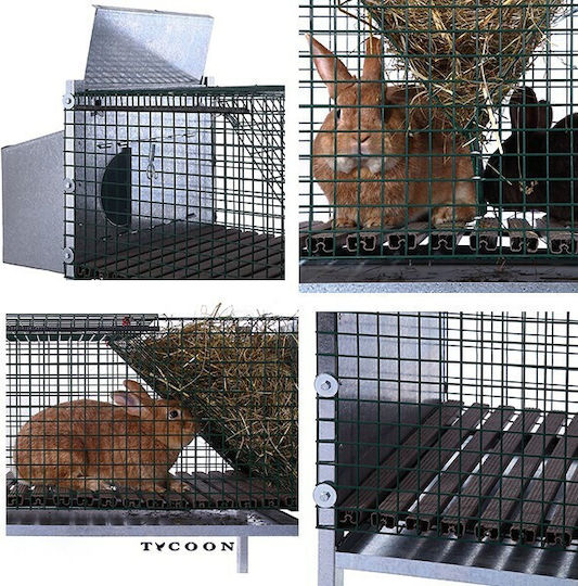 Rabbit Breeding Cage 2 Nests