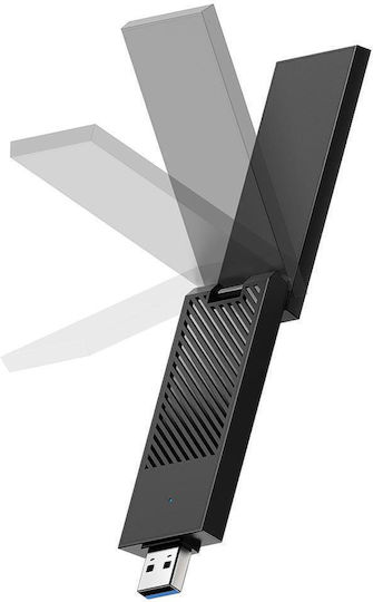 Cudy WU6500 USB Network Adapter with Wireless Wi-Fi Connection 6500Mbps