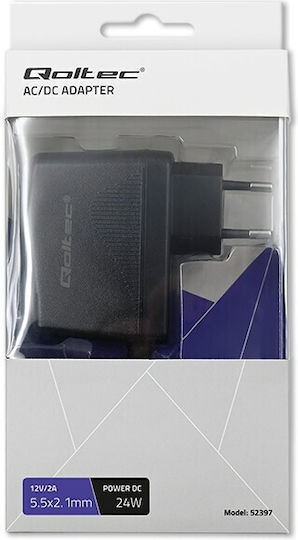 Qoltec Adaptor Universal De Alimentare 12 2A Cu Putere 24W (52397)