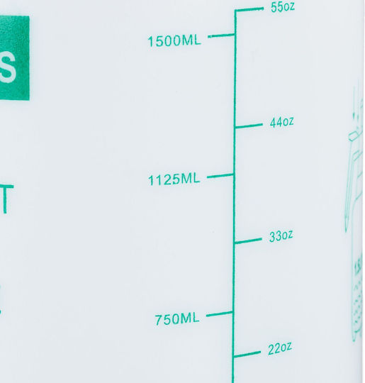 Relaxdays Pulverizator cu presiune cu Capacitate 1.5lt în culoarea Transparent