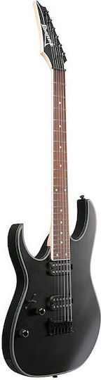 Ibanez RG421EXL-BKF Elektrische Gitarre für Linkshänder mit HH Tonabnehmerkonfiguration Schwarz