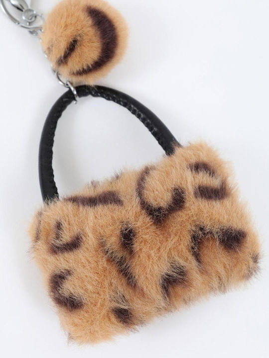 Μπρελόκ Bag Charm Καφέ 81883