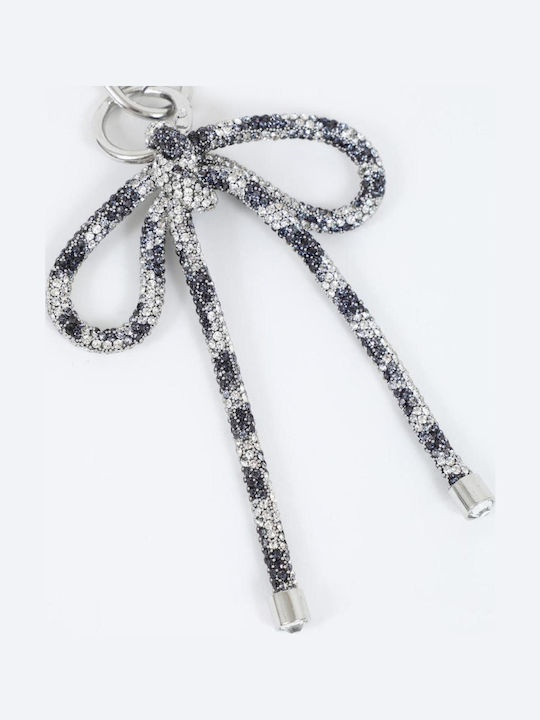 Schlüsselanhänger Bag Charm Silber Animal Print 81871