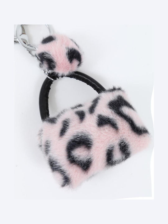 Breloc Bag Charm Roz Animal Print 81881