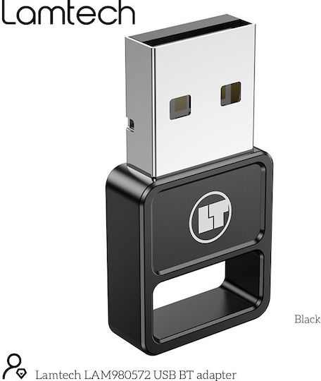 Lamtech Mini Bluetooth V5.1 Usb Adapter
