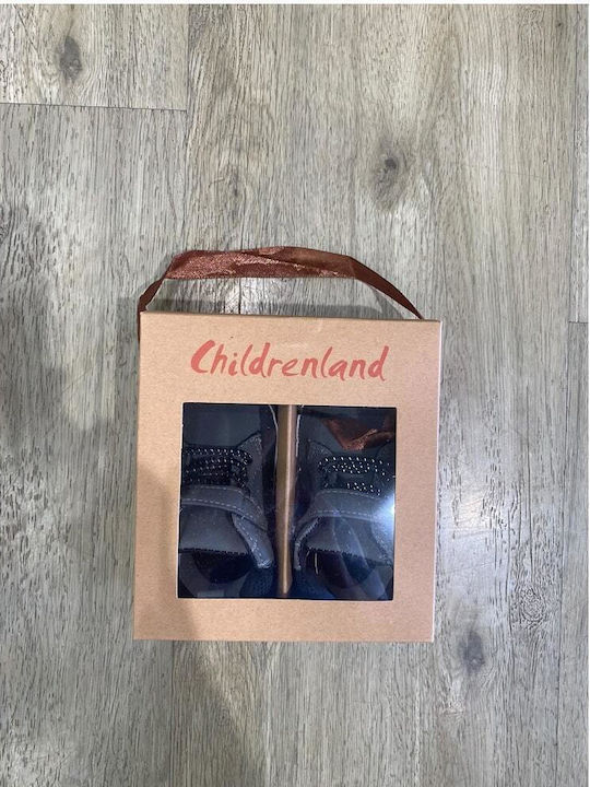 Childrenland Βρεφικά Μποτάκια Αγκαλιάς Γκρι