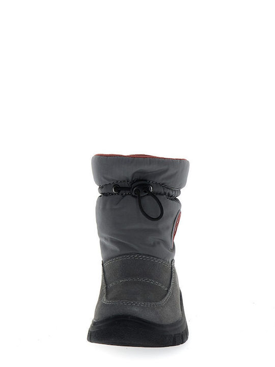 Varna Suede Kids Snow Boots Grey