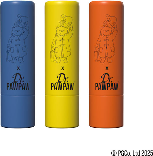 Set 3 Paddington Paddington Sweet Treats Balsamuri de Buze Aromă de Dulceață de Portocale + Balsam Original + Aromă de Ciocolată Caldă Dr.pawpaw 3 X 4 G