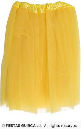 Carnival Skirt Yellow for Halloween 1pcs