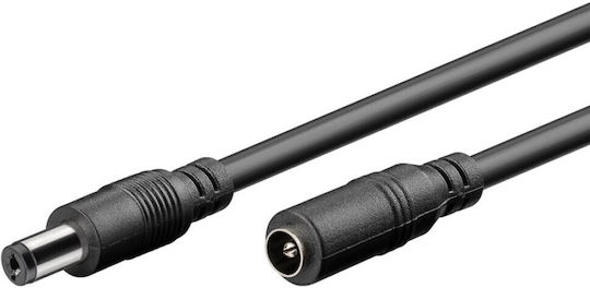 Goobay DC Extension Cable 1.5 m Black 76635
