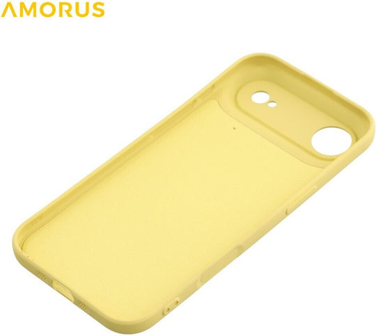 Amorus Back Cover Silicone Yellow (iPhone Air)
