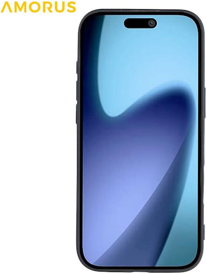 Amorus Back Cover Σιλικόνης Μαύρο (iPhone Air)