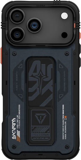 Skinarma Umschlag Rückseite Kunststoff Blau (iPhone 17 Pro Max)