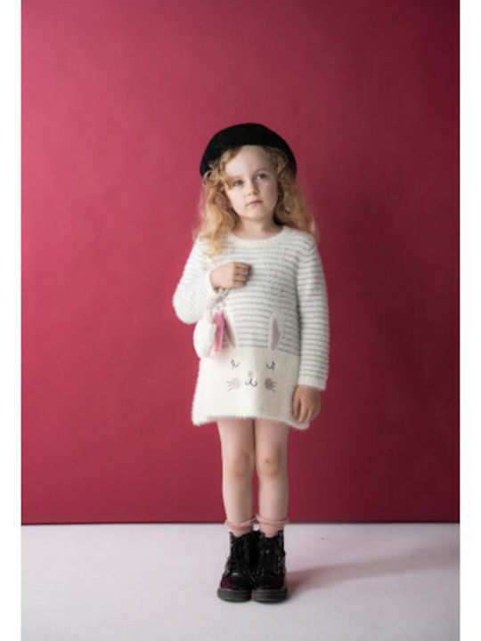 Evita Kinderkleid Ecru