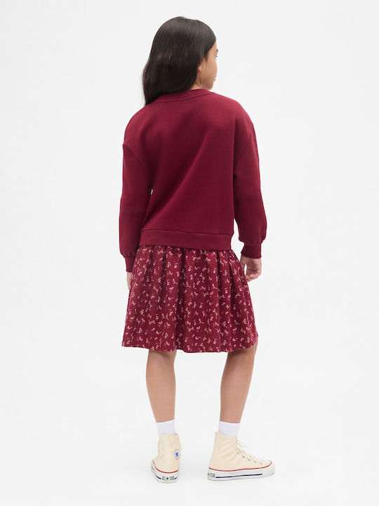 Kinderkleid Mädchenkleider Langärmelig Red Delicious