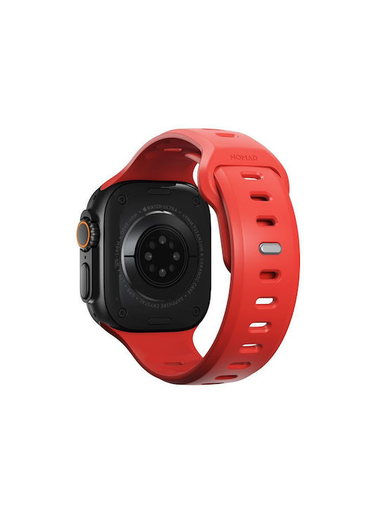 Nomad Curea De Silicon Cu Pin Bej Galaxy Watch Ultra / Ultra 2 Apple Watch 44/45/46mm/Ultra 49mm Amazfit Pace