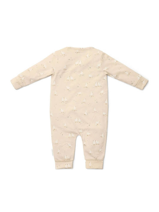 Little Dutch Beige Baby Bodysuit